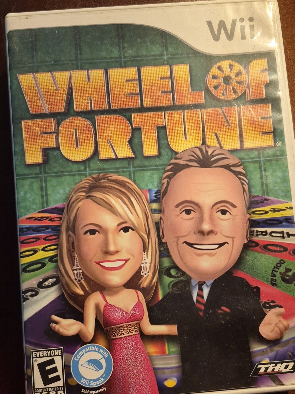 Wheel of Fortune Wii Game - Official Case Art